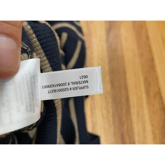 Lauren Ralph Lauren Women's Sweater Cardigan 2-Pcs Set Tank Top 2XL Blue Striped - Picture 12 of 13